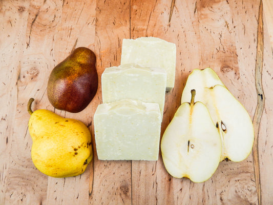 Juicy Pear Scrub Natural Soap