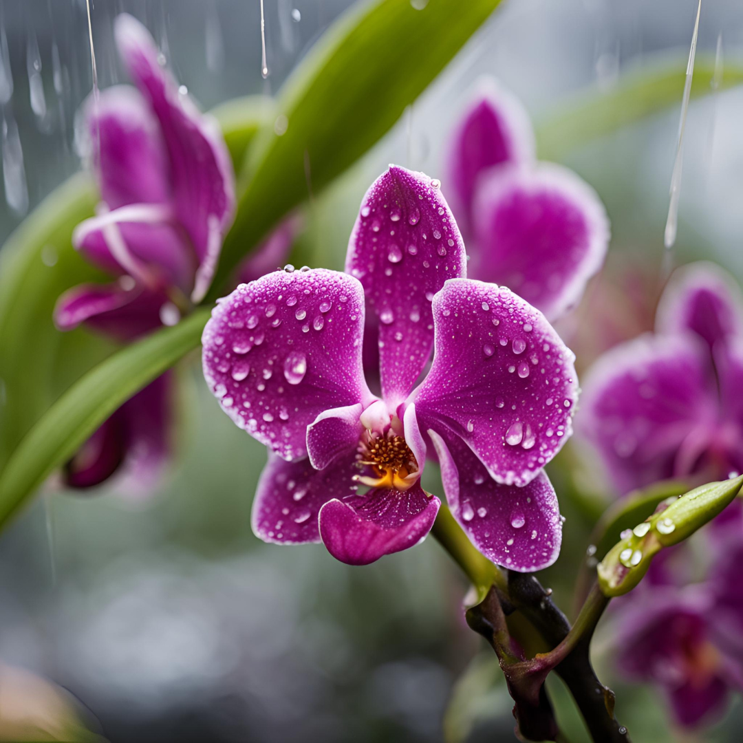 Orchid Rain Natural Goat Milk Soap