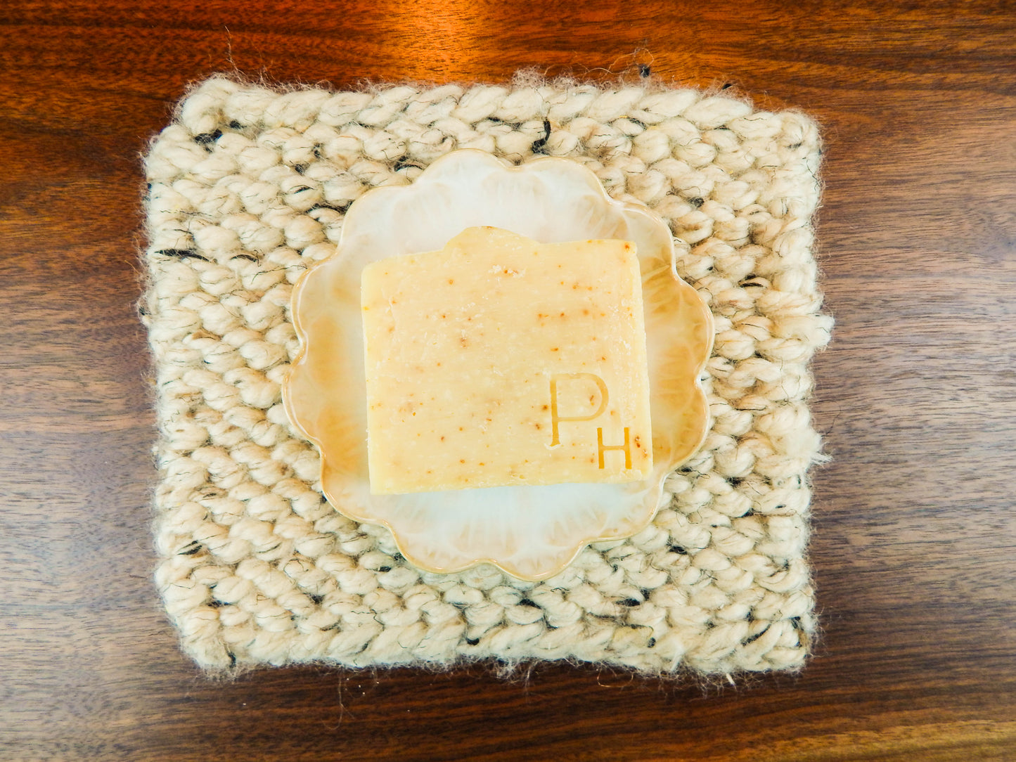 Orange Patchouli Tallow Shampoo & Body Natural Soap