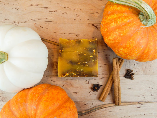 Pumpkin Spice Scrub Natural Soap