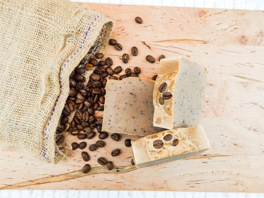 Coffee Bean Scrub Natural Soap