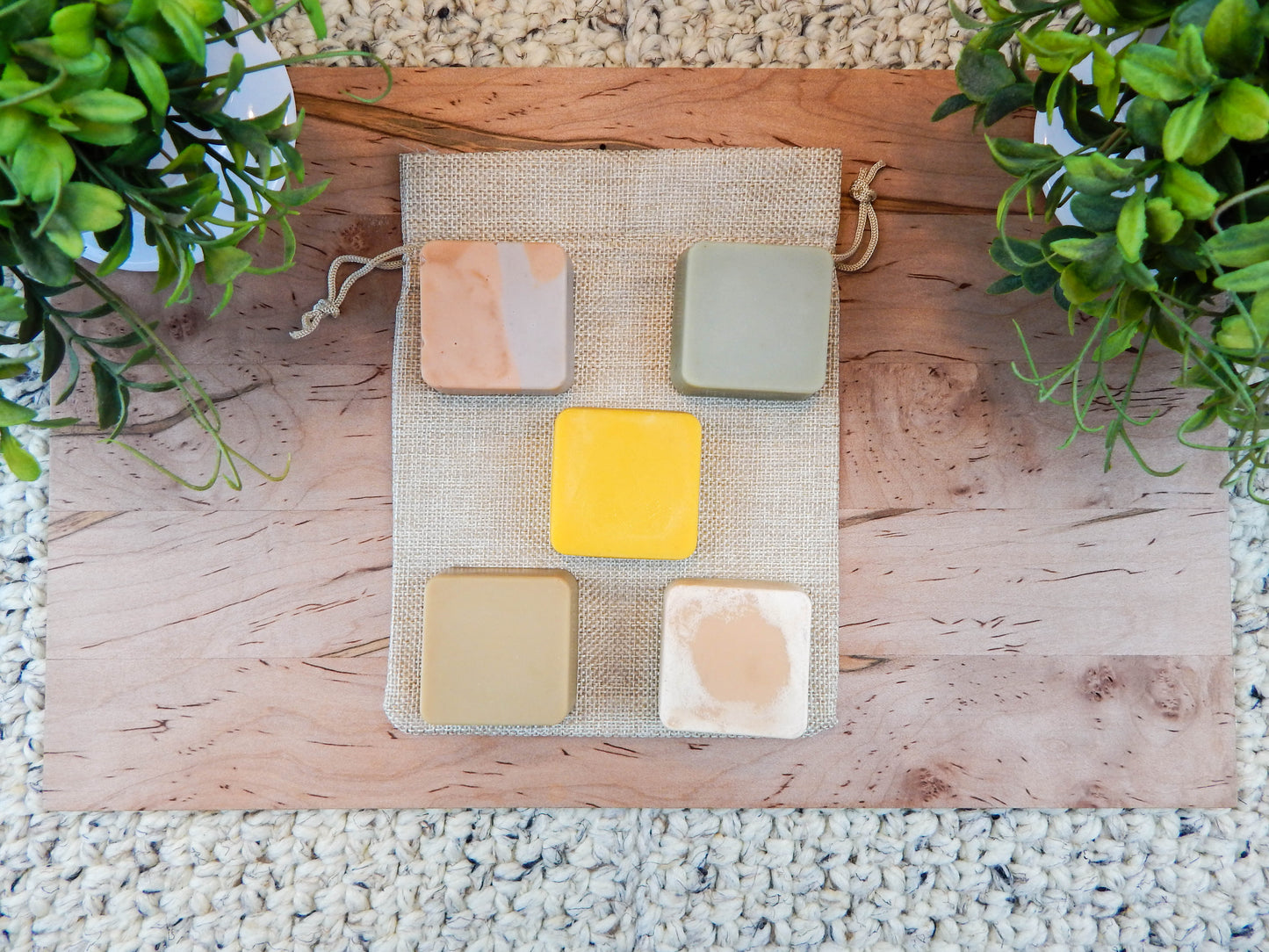 Blooming Florals Natural Soap Gift Set